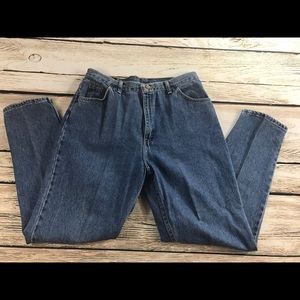 Vintage Lee Riders Blue Jeans Size 18M MOM Deni